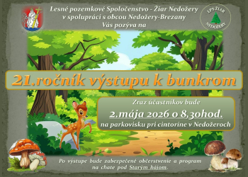 Výstup k bunkrom 2026